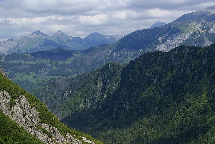 ponad Doliną Roztoki